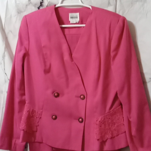 Leslie Fay 2 pc suit 14 - Picture 2 of 9